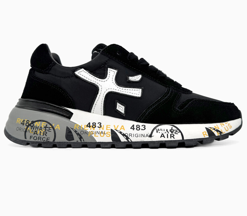 Premiata Mick Black/White