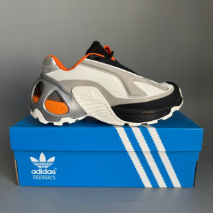Adidas Edge Runner White/Black/Orange БРАК 1094