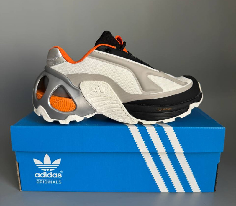 Adidas Edge Runner White/Black/Orange БРАК 1094