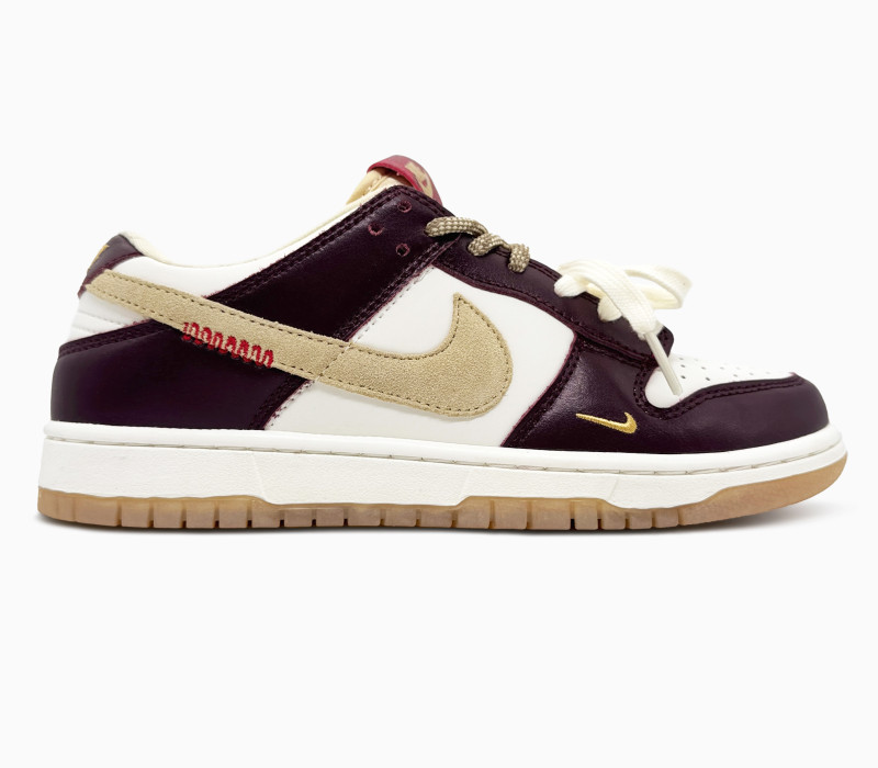 Nike Dunk LX White/Maroon