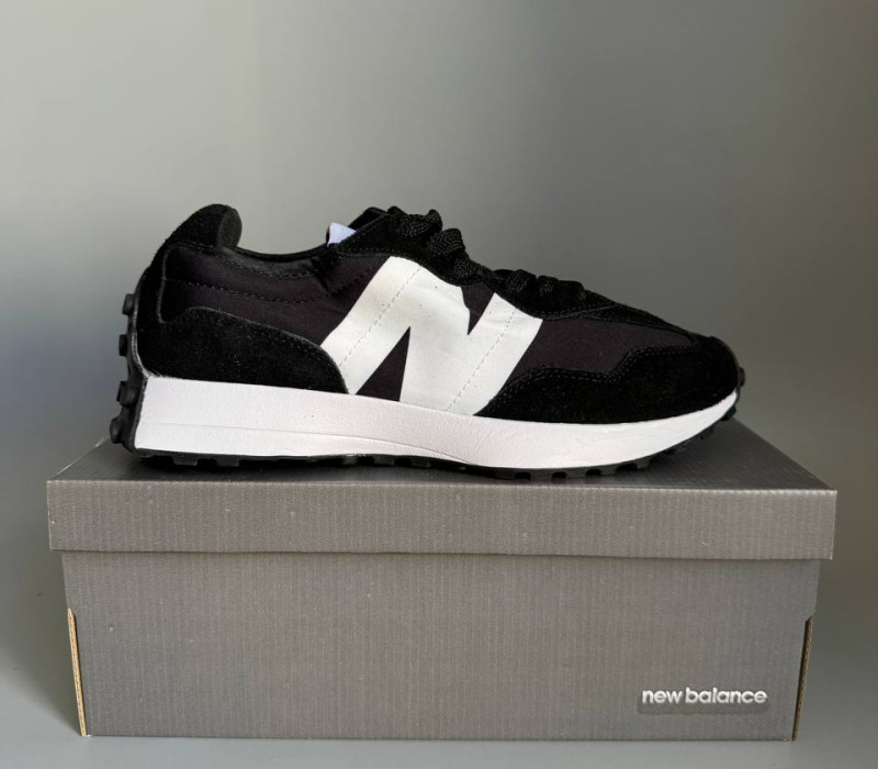 New Balance 327 Black/White БРАК 1163