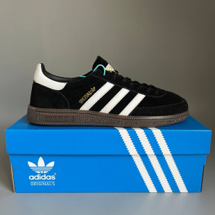 Adidas Spezial Black/White adi-0432 БРАК 976