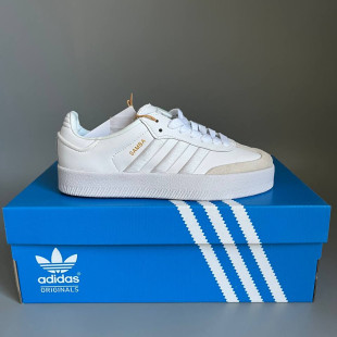 Adidas Samba Platform White БРАК 859