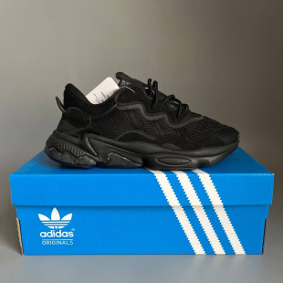 Adidas Ozweego Triple Black Textile БРАК 1023