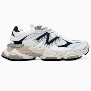 New Balance 9060 White/Beige/Dark Blue