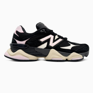 New Balance 9060 Black/Pink Logo