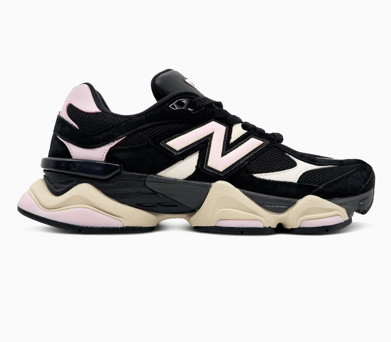 New Balance 9060 Black/Pink Logo