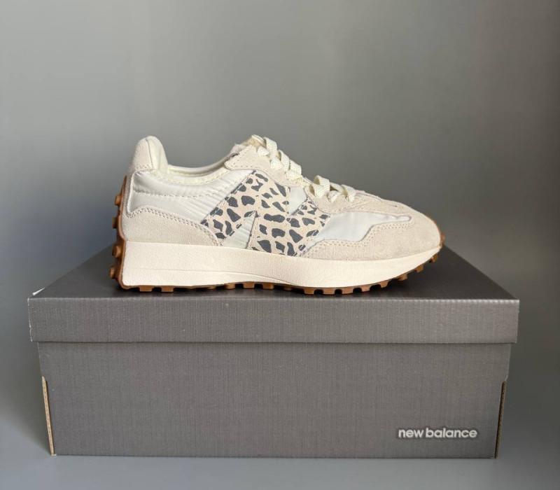 New Balance 327 Beige/Leopard БРАК 1165