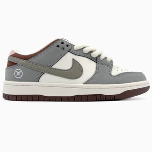 Nike SB Dunk Grey/White/Brown