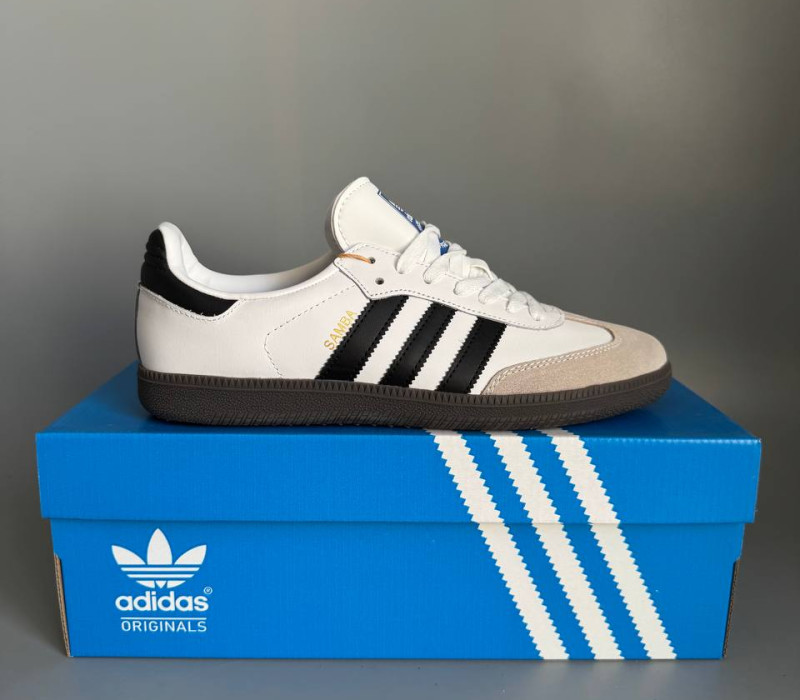 Adidas Samba OG Black/White БРАК 1092
