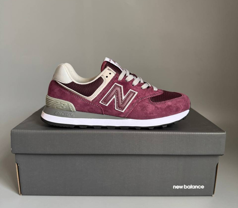 New Balance 574 Burgundy БРАК 1041