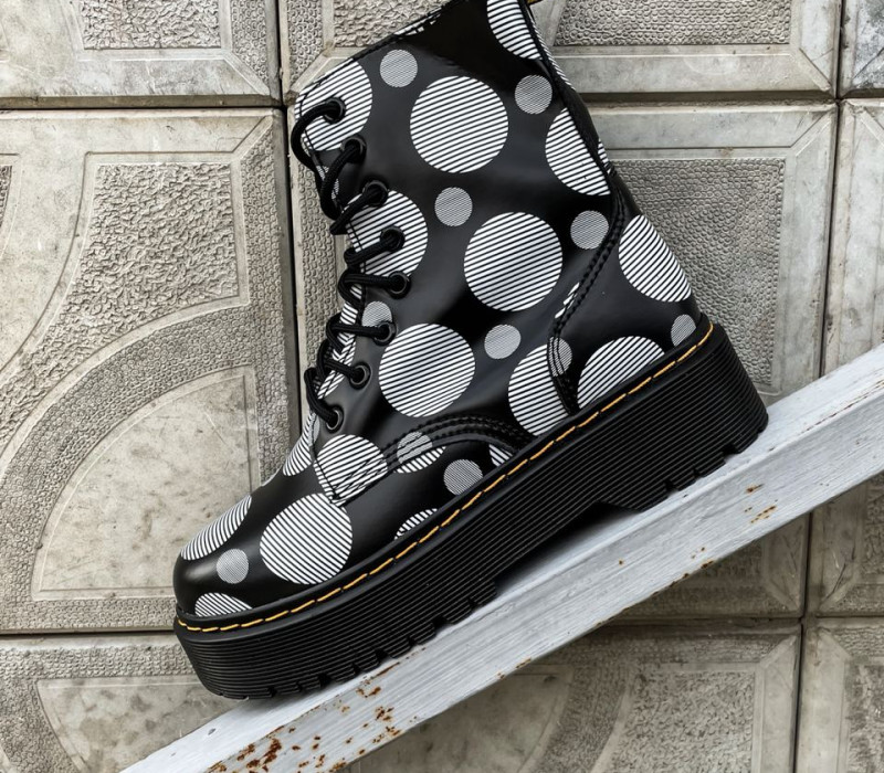 Dr. Martens Jadon Polka Black