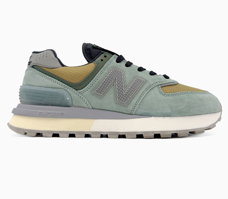 New Balance 574 Legacy Stone Island Olive/Yellow
