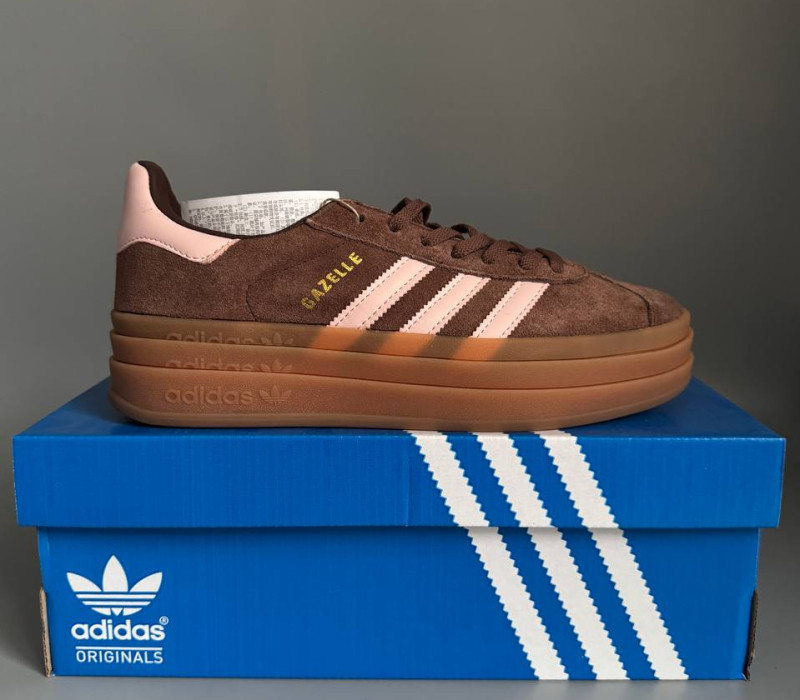 Adidas Gazelle Bold Brown БРАК 518