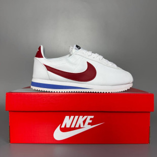 Nike Cortez Basic White/Red БРАК 436