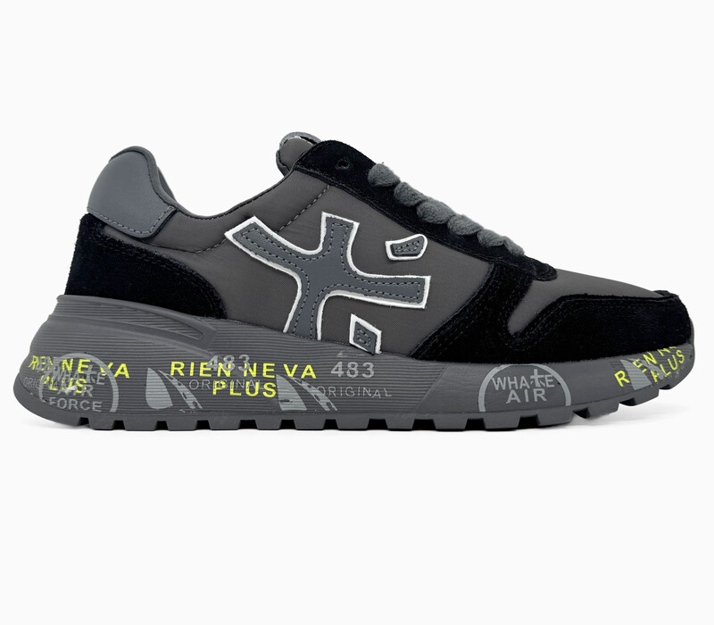 Premiata Mick Black/Grey