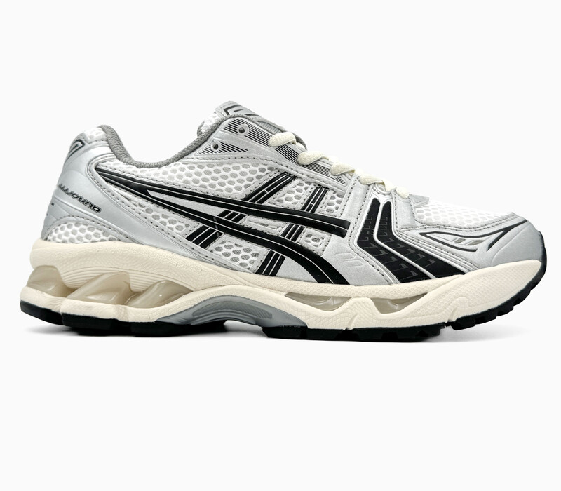 Asics Gel-Kayano 14 White/Silver/Black