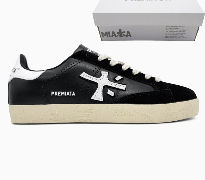 Premiata Steven Black/White