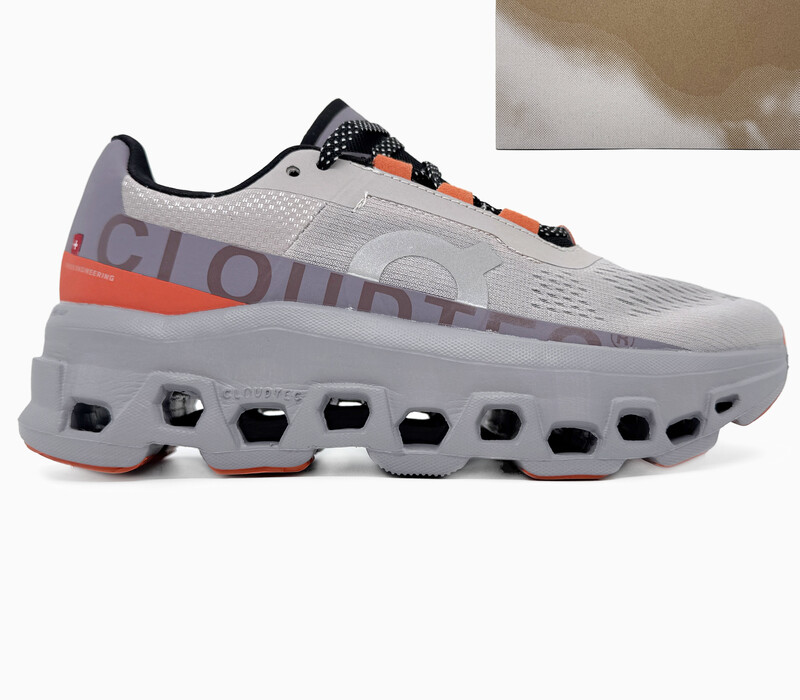 ON Cloudmonster Pearl/Flame 