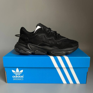 Adidas Ozweego Triple Black Textile БРАК 1024
