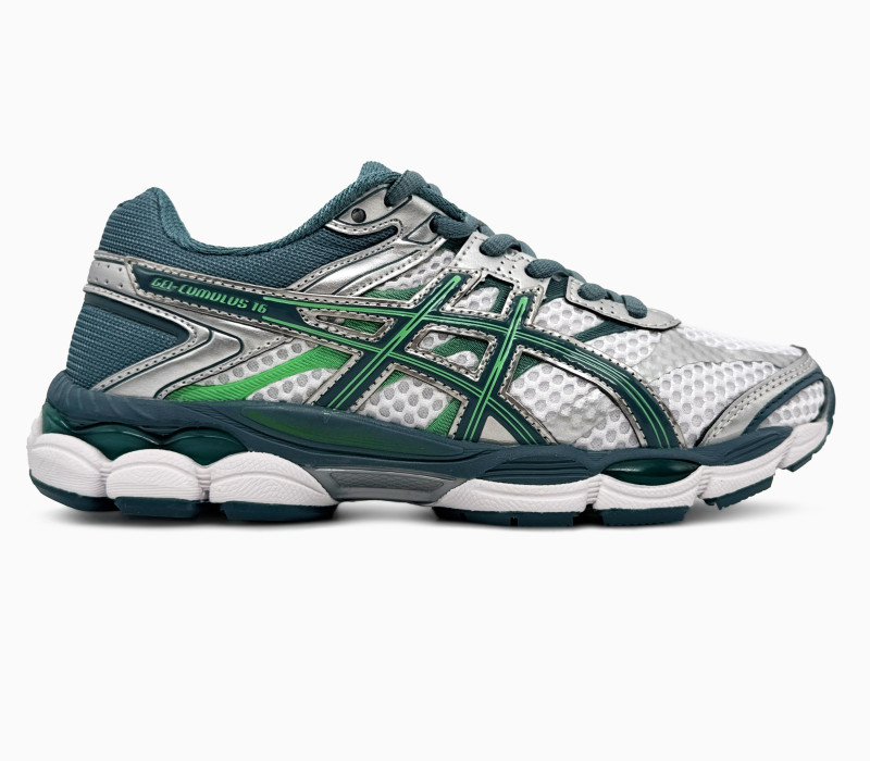 Asics Gel-Cumulus 16 White/Ironclad