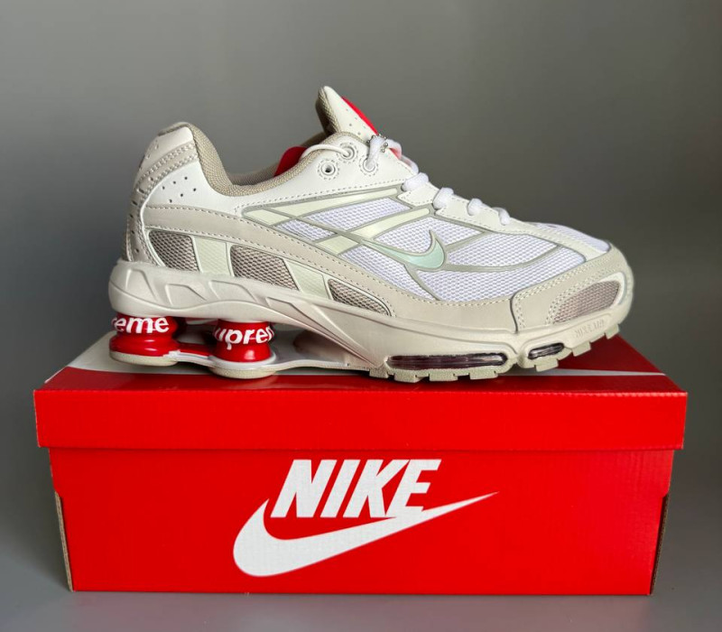 Nike Supreme Shox Ride 2 Grey/White БРАК 1101