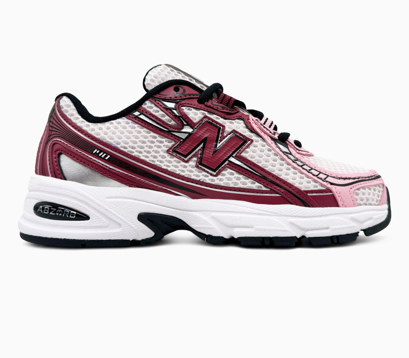 New Balance 740 Washed Burgundy/Pink Taffy