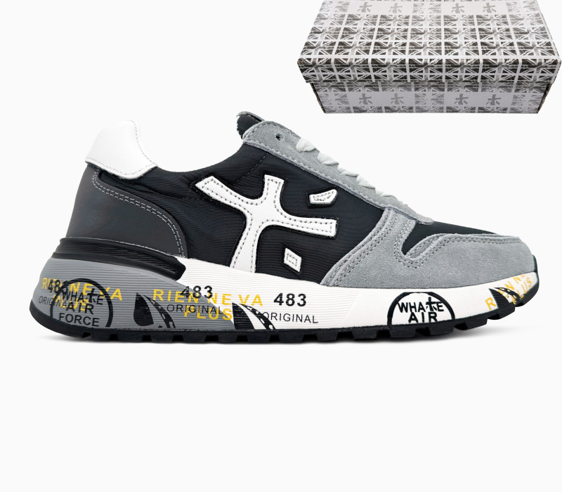 Premiata Mick Grey/Black