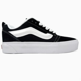 Vans Knu Skool Platform Black/White