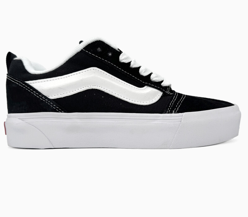 Vans Knu Skool Platform Black/White