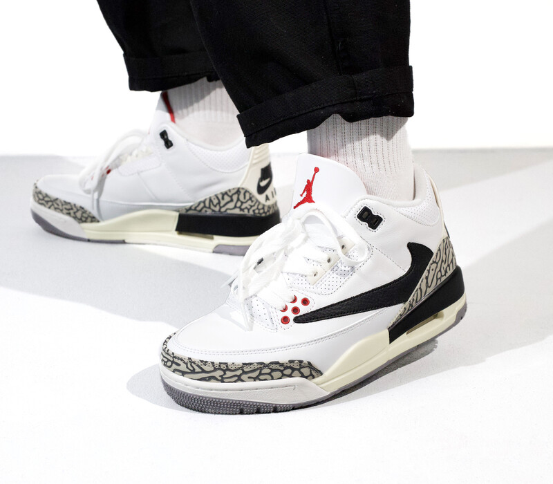 Nike Air Jordan 3 Retro White/Brown
