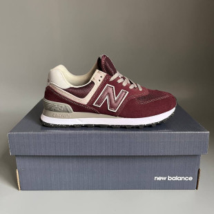 New Balance 574 Burgundy БРАК 544