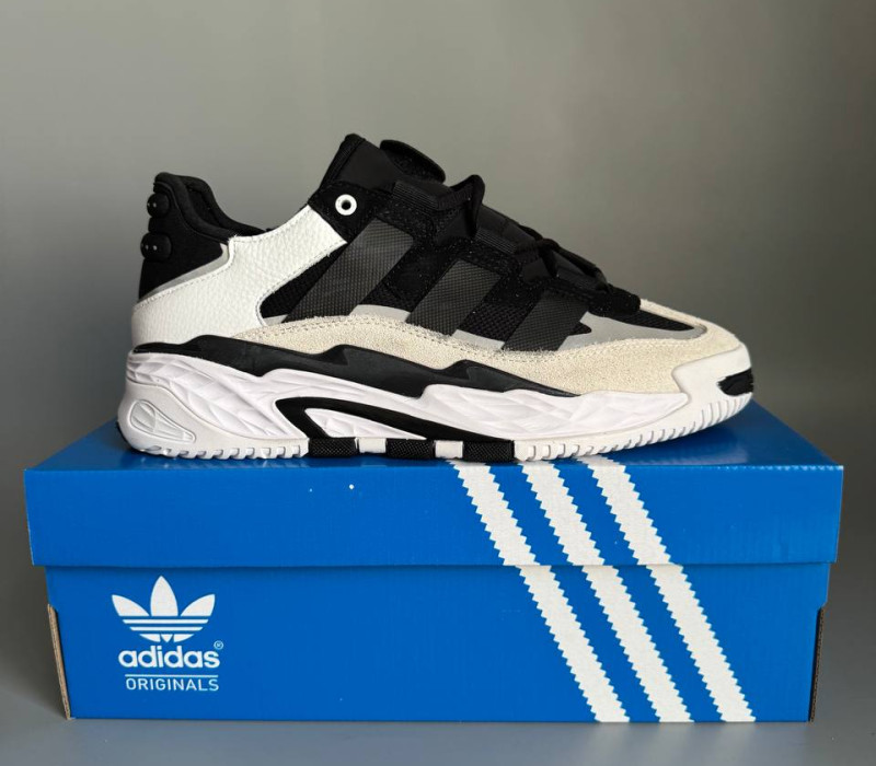 Adidas Niteball Black/Grey adi-0279 БРАК 1079