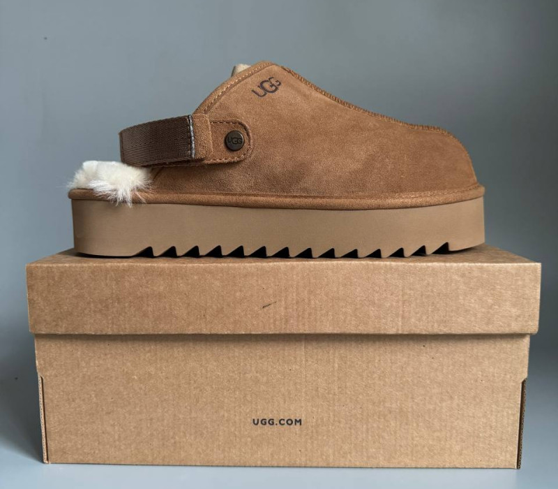 Ugg Lanah Clog Platform Chestnut БРАК 381