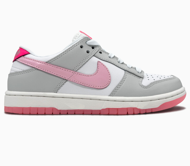 Nike SB Dunk Low Grey/White/Pink