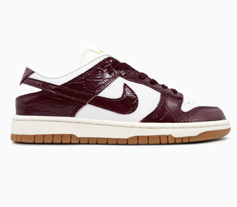 Nike Dunk Low Lx Dark Team Red and Phantom