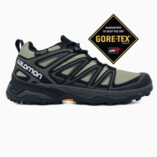 Salomon Speed Cross Pro Khaki/Black Gore-Tex