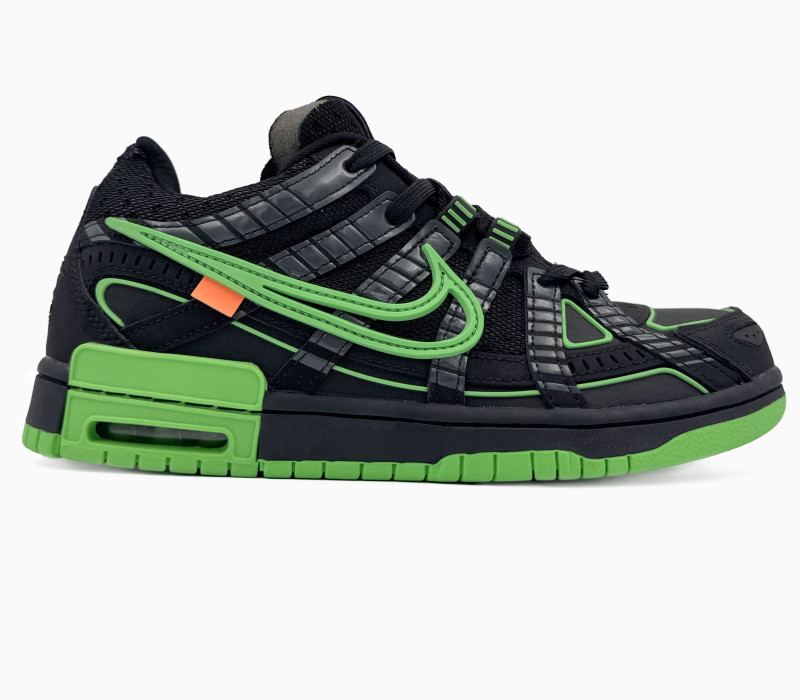 Nike OFF-White x Rubber Dunk Black/Green 
