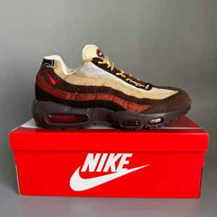 Nike Air Max 95 Red/Brown БРАК 1102