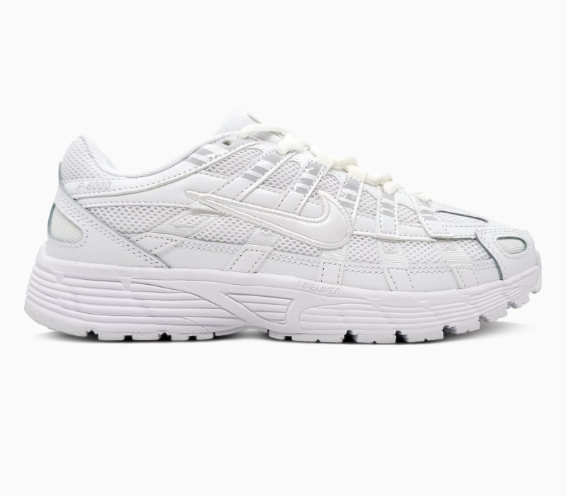 Nike P-6000 Triple White