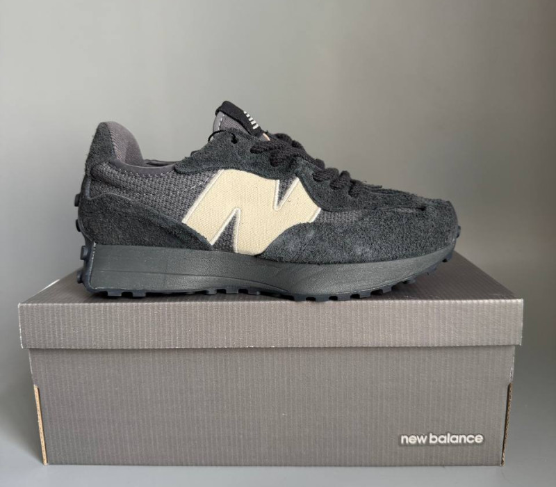 New Balance 327 Black/Grey/White БРАК 1125
