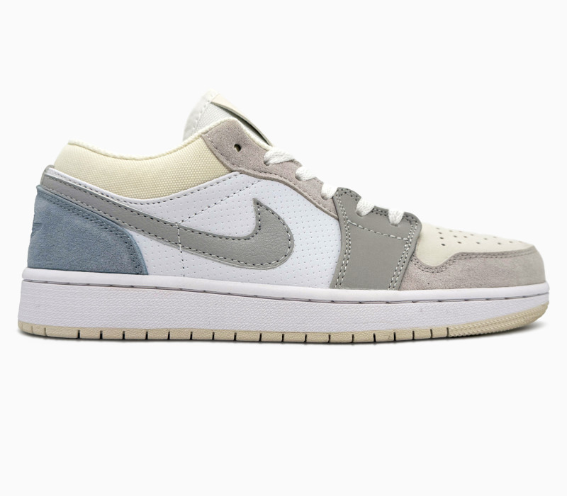 Nike Air Jordan 1 Low Grey/White/Blue