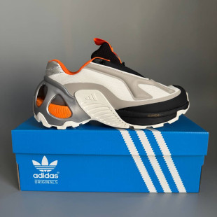 Adidas Edge Runner White/Black/Orange БРАК 1096