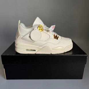 Nike Air Jordan 4 Retro Metallic Gold БРАК 881