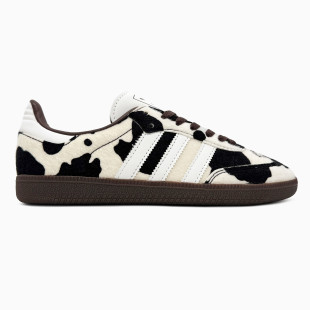 Adidas Samba OG Cow Print Dark Brown/White