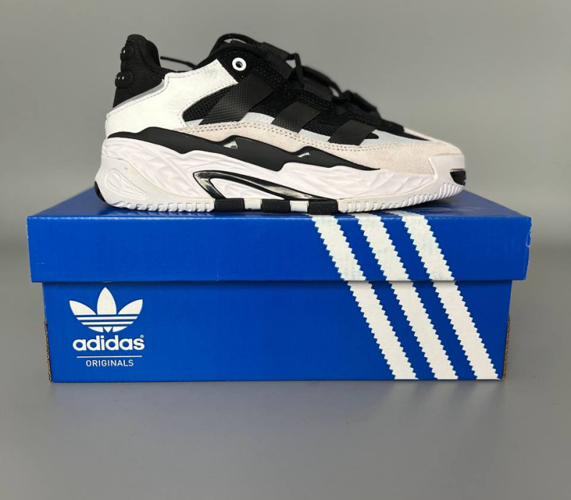 Adidas Niteball Black/Grey adi-0279 БРАК 176