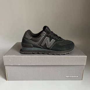 New Balance 574 Full Black БРАК 565