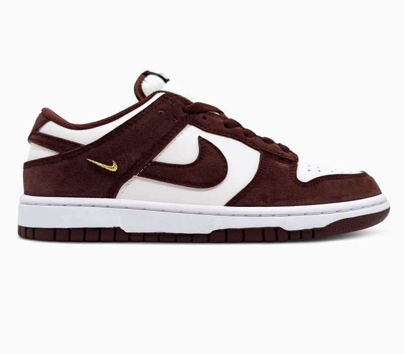 NIke SB Dunk Low Sail Red Sepia/Metallic Gold