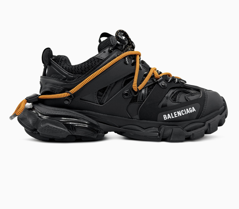 Balenciaga Track Trail Laces Black/Orange