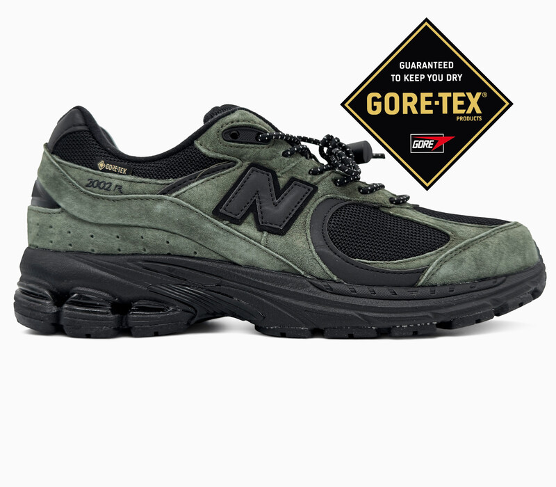 New Balance 2002R Green/Black Gore-Tex